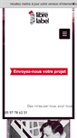 Mobile Screenshot of librelabel.fr